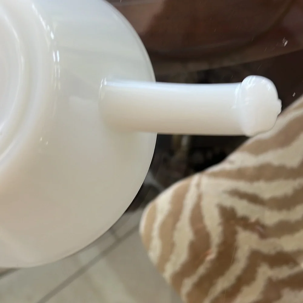 Vintage white anchor hocking oven proof bowl